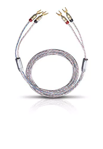 OEHLBACH Twin Mix One 300 - Lautsprecherkabel-Set versilbert 2 x 3