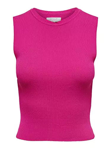ONLY Damen Shirt 15255533 Very Berry M