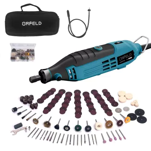 ORFELD Multifunktionswerkzeug Drehwerkzeug, 180 W 10000-36000 RPM
