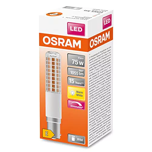 OSRAM LED Superstar Special T SLIM, Dimmbare schlanke LED-Spezial Lampe