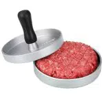 OVOS Burger Pattie Presse Burgerpresse mit 100 Blatt Backpapier