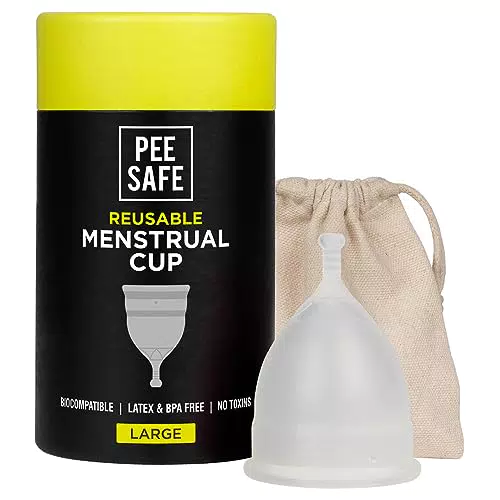 PEESAFE Menstruationstasse für Frauen, auslaufsicher