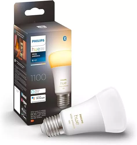 Philips Hue White Ambiance E27 Einzelpack 806lm, dimmbar