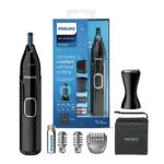 Philips NT5650/16 Nasen und Ohrenhaartrimmer Series 5000 zum Trimmen von Nasen und Ohrenhaaren und Augenbrauen Ohne Zupfen