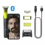 Philips OneBlade 360 mit Konnektivität Face+Body, Elektrischer Bartschneider