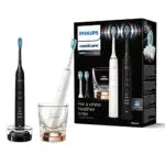 Philips Sonicare DiamondClean 9000 Elektrische Zahnbürste Doppelpack - 2 Schallzahnbürsten