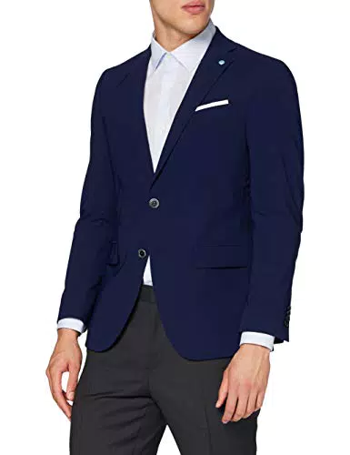Pierre Cardin Herren Grant-2-Ff 810 Blazer, Blau,