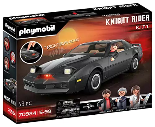 PLAYMOBIL 70924 Knight Rider - K.I.T.T., Mit original Licht und Sound