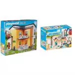 Playmobil 9266 - Modernes Wohnhaus & 9268 - Badezimmer