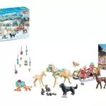 PLAYMOBIL Adventskalender Pferde 71345 Weihnachtliche Schlittenfahrt