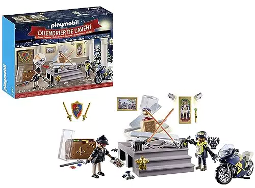 PLAYMOBIL Adventskalender Polizei 71347 Museumsdiebstahl