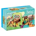PLAYMOBIL DreamWorks Spirit 9478 Pferdebox Lucky & Spirit