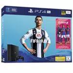PlayStation 4 Pro - Konsole inkl. FIFA 19 + 1 DualShock 4 Controller
