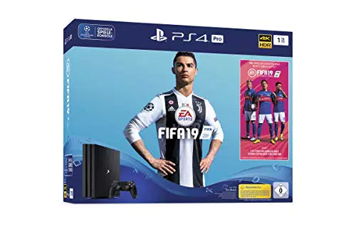 PlayStation 4 Pro - Konsole inkl. FIFA 19 + 1 DualShock 4 Controller