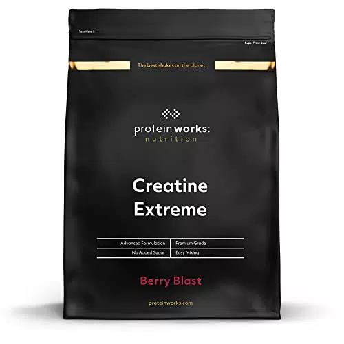 Protein Works Kreatin Extrem / WILDE BEEREN / 400g / Enthält Inhaltsstoffe