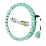 Pterygoid Hoola Hoop Erwachsene, Smart Hula Fitness Reifen mit Gewicht und 24 Abnehmbaren Teilen auch für Anfänger