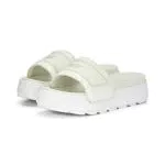 PUMA Damen Karmen Slide Sandal, Vapor Gray White