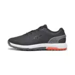 PUMA Herren Alphacat Nitro Golfschuh, Black Quiet Shade Red Blast