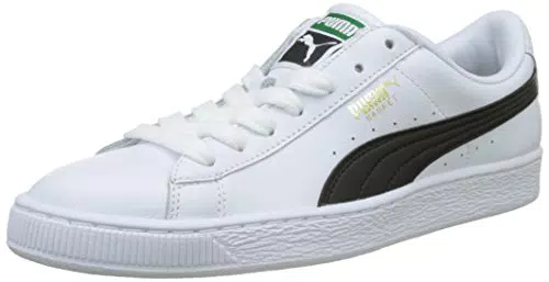 PUMA Herren Basket Classic LFS Sneaker, White-Black