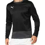 PUMA Herren teamGOAL 23 Training Sweat Pullover, Black-Asphalt