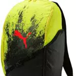 PUMA Liga Rucksack, Fizzy Yellow Black/Red Blast, 51 x 35 x 2.8 cm