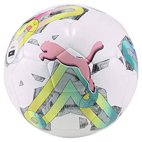 PUMA Orbita 4 HYB FIFA Basic Match Balls, White-Multi Colour