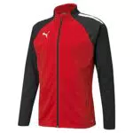 PUMA teamLIGA Training Herren Fußballjacke Red Black S