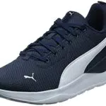 PUMA Unisex Anzarun Lite Sneaker, Peacoat Puma White