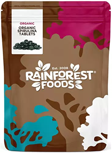 Rainforest Foods Spirulina Bio Tabletten 500mg x 540