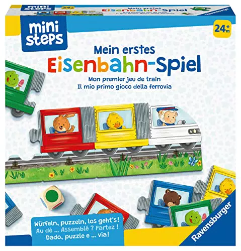 Ravensburger ministeps 4187 Mein erstes Eisenbahn-Spiel