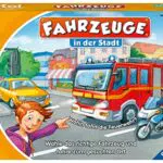 Ravensburger tiptoi Spiel 00127 Fahrzeuge in der Stadt - Lernspiel ab 3 Jahren