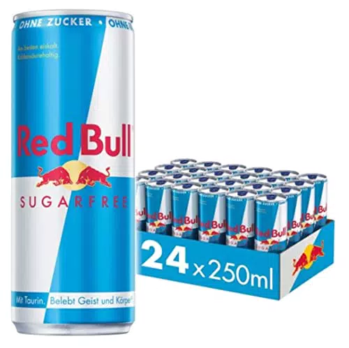 Red Bull Energy Drink Sugarfree - 24er Palette Dosen - Getränke ohne Zucker und kalorienarm