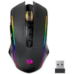 Redragon Gaming Maus Kabellose, RGB Wiederaufladbare Gaming-Maus mit 9 Macro Editing Programmierbare Tasten/8000 DPI