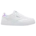 Reebok Damen Court Advance Bold Sneaker, Footwear White Purple Oasis Met Footwear White