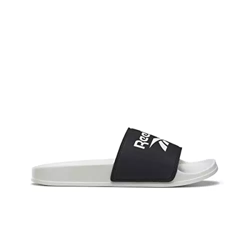 Reebok Damen Fulgere Slides Schiebe-Sandalen, Chalk Core Black Chalk