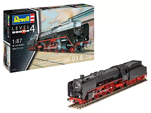 Revell 2172 Schwere Schnellzuglok BR01 mit Tender 2' T32