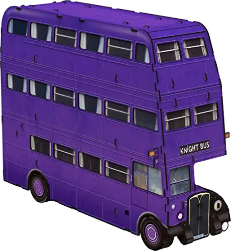 Revell 3D Puzzle 00306 I Harry Potter Knight Bus I 280 Teile I 4 Stunden Zauberhafter Bauspaß für Kinder und Erwachsene I Ab 8 Jahren I Erlebe die magische Welt von Hogwarts hautnah