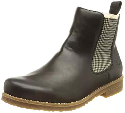 Rieker Damen 73564 Chelsea-Stiefel, schwarz