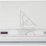 rOtring Rapid A3 Zeichenplatte, Professioneller Zeichenbrett mit Lineal und Zeichendreieck