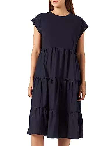 s.Oliver Damen 10.2.11.20.200.2132710 Kleid kurz, blau 5959