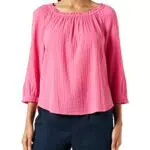 s.Oliver Damen Bluse Kurzarm, Rosa, 38