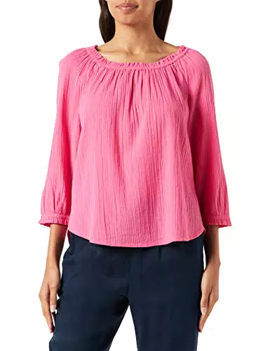 s.Oliver Damen Bluse Kurzarm, Rosa, 38