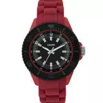 s.Oliver Jungen Analog Quarz Uhr mit Silikon Armband SO-3919-PQ