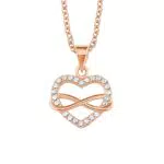 s.Oliver Kette mit Anhänger 925 Sterling Silber Damen Halsschmuck