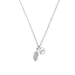 s.Oliver Kette mit Anhänger 925 Sterling Silber Damen Halsschmuck