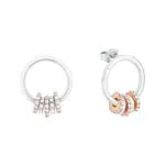s.Oliver Ohrhänger 925 Sterling Silber Damen Ohrschmuck