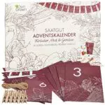 Saatgut Adventskalender 2023 : Nachhaltiger Samen Adventskalender 2023 für Kräuter