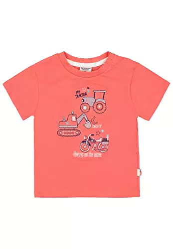 SALT AND PEPPER Baby-Jungen Fahrzeug Applikation aus OC T-Shirt
