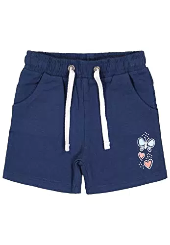 SALT AND PEPPER Baby-Mädchen Schmetterling Druck Organic Cotton Klassische Shorts