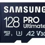 Samsung PRO Ultimate microSD-Karte + SD-Adapter, 128 GB